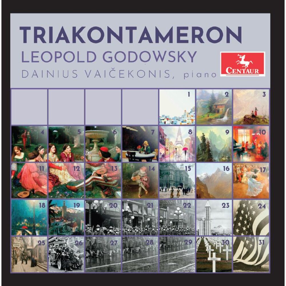 Dainius Vaicekonis - Godowsky: "Triakontameron" Suite  CD